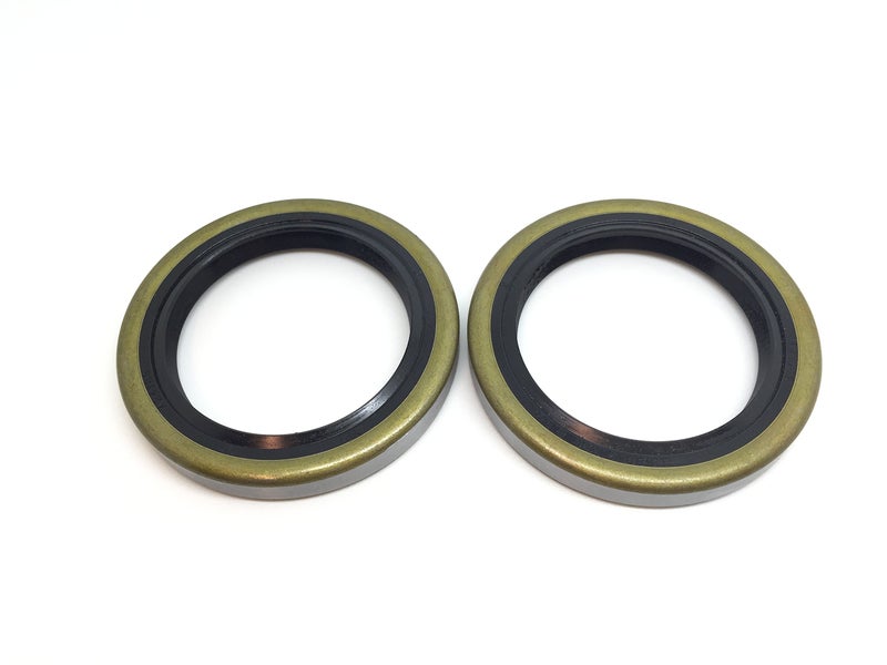 WPS (Pack of 2) WPS Trailer Hub Wheel Grease Seal 168233TB 1.688'' x 2.332'' Double Lip #84 Spindle - Image 1